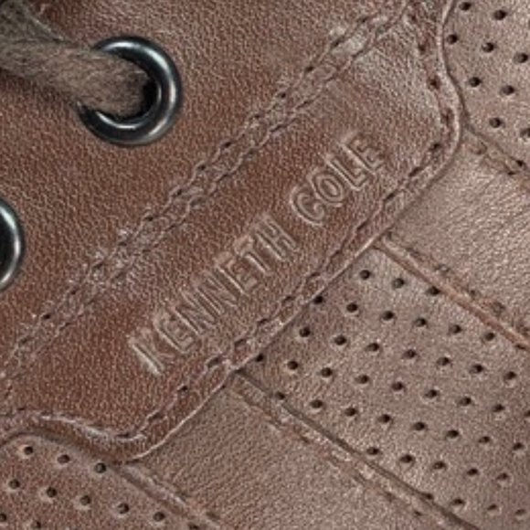 Kenneth Cole "Right On Cue" brown sneakers, Sz 8.5 - Picture 6 of 11